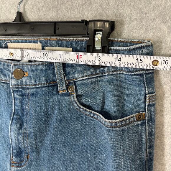 Jones New York Jeans Womens 8 Bootcut Ankle Mid Rise Stretch Utility Carpenter - Picture 6 of 11